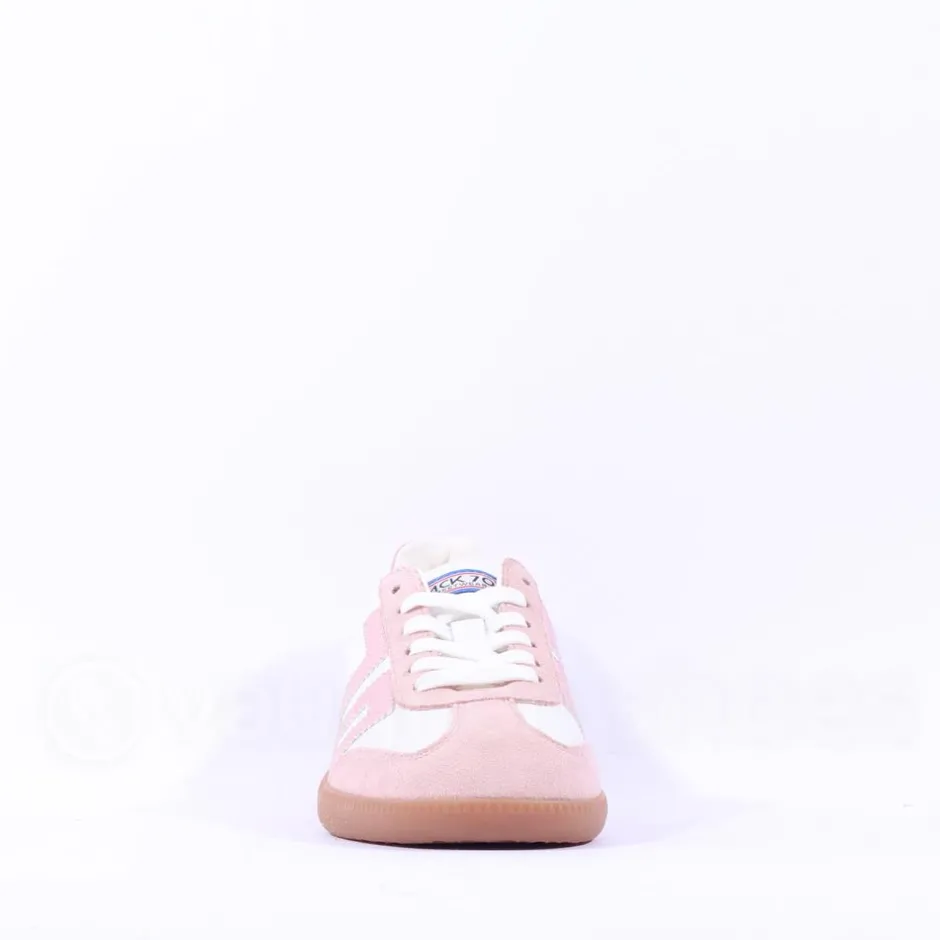 Women Back 70 Cloud Gumsole Retro Trainer - Pink Metallic