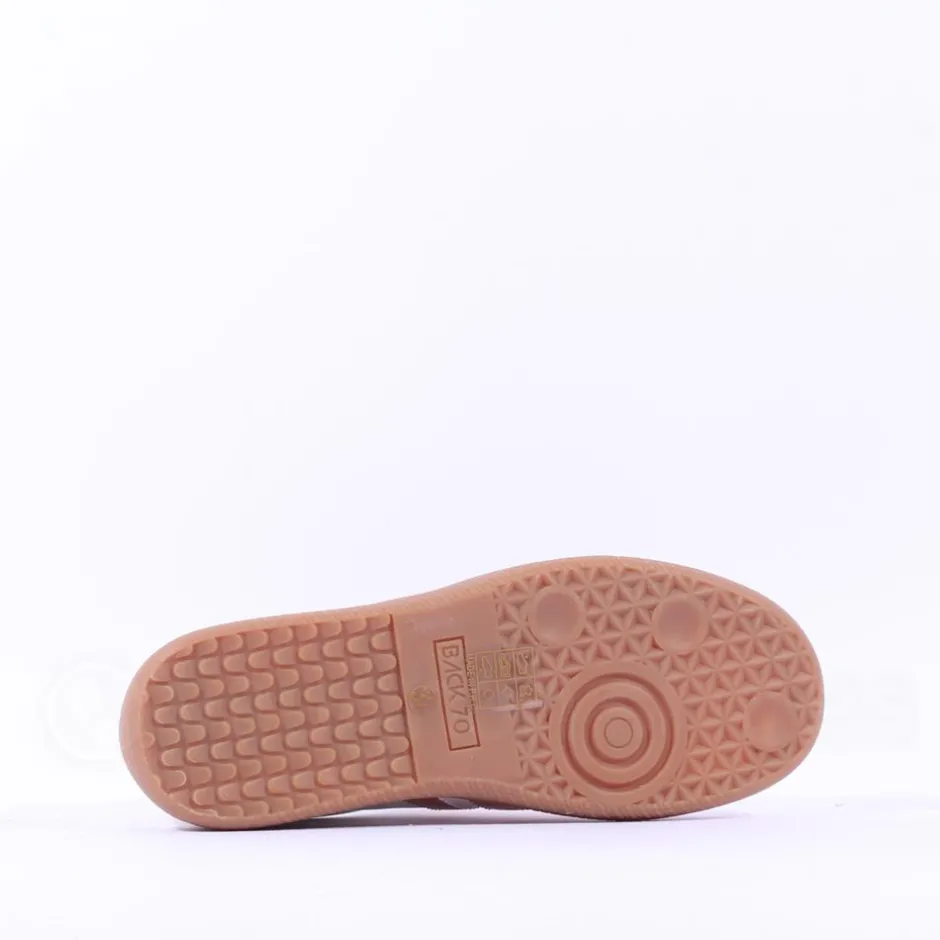 Women Back 70 Cloud Gumsole Retro Trainer - Pink Metallic