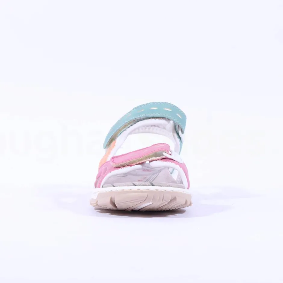 Women Rieker Comfort Sandal Velcro Strap - Multi