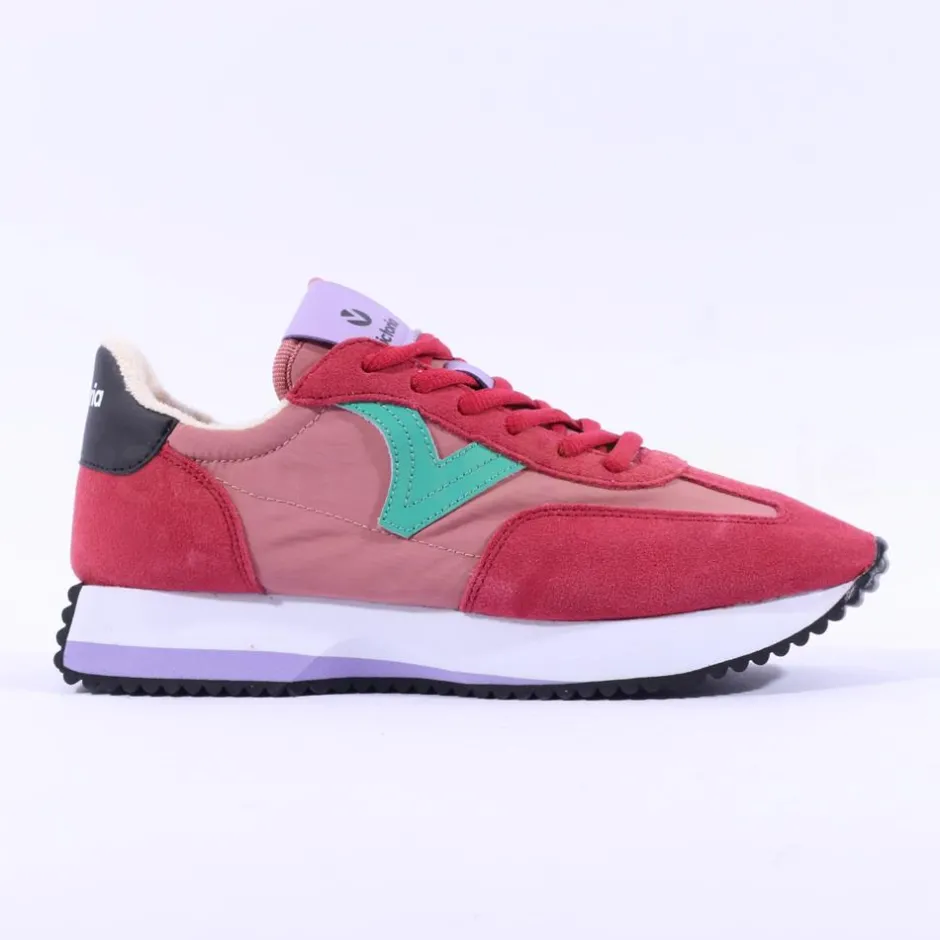 Women Victoria Cosmos Waffle Nylon Trainer - Teja