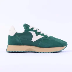 Women Victoria Cosmos Waffle Nylon Trainer - Verde