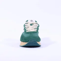 Women Victoria Cosmos Waffle Nylon Trainer - Verde