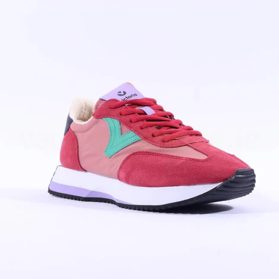 Women Victoria Cosmos Waffle Nylon Trainer - Teja