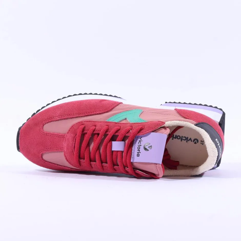 Women Victoria Cosmos Waffle Nylon Trainer - Teja