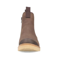 Women Rieker Crepe Sole Wool Lined Ankle Boot - Brown