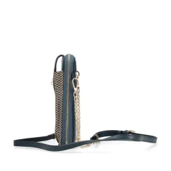 Rieker Crossbody Phone Bag - Navy Gold
