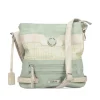 Rieker Crossbody Shimmer Bag - Green Gold Combi