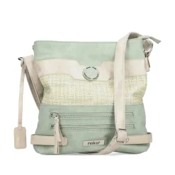 Rieker Crossbody Shimmer Bag - Green Gold Combi
