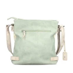 Rieker Crossbody Shimmer Bag - Green Gold Combi