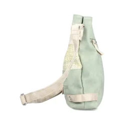 Rieker Crossbody Shimmer Bag - Green Gold Combi