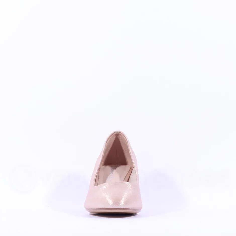 Women Tamaris Daenerys Classic Mid Heel - Rose Metallic