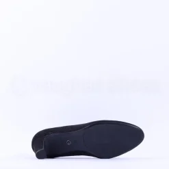 Women Tamaris Daenerys Classic Mid Heel - Black Sparkle