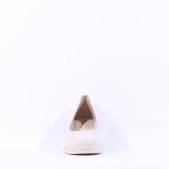 Women Tamaris Dajana Espradrille Wedge - Beige Patent