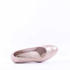 Women Tamaris Dajana Espradrille Wedge - Gold Shimmer