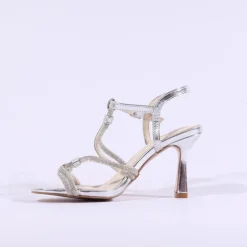 Women Una Healy Dancin In The Dark Heel - Silver