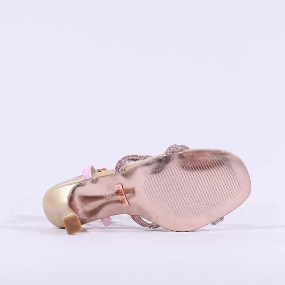Women Una Healy Dancin In The Dark Heel - Pink Gold
