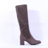 Women Marco Tozzi Delo Block Heel Knee High - Pepper