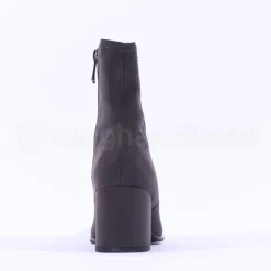 Women Marco Tozzi Delo Block Heel Sock Boot - Anthracite