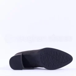 Women Marco Tozzi Delo Block Heel Sock Boot - Anthracite