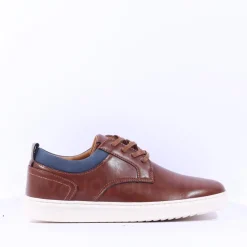 6th Sense Denver Laced Casual Shoe - Brown