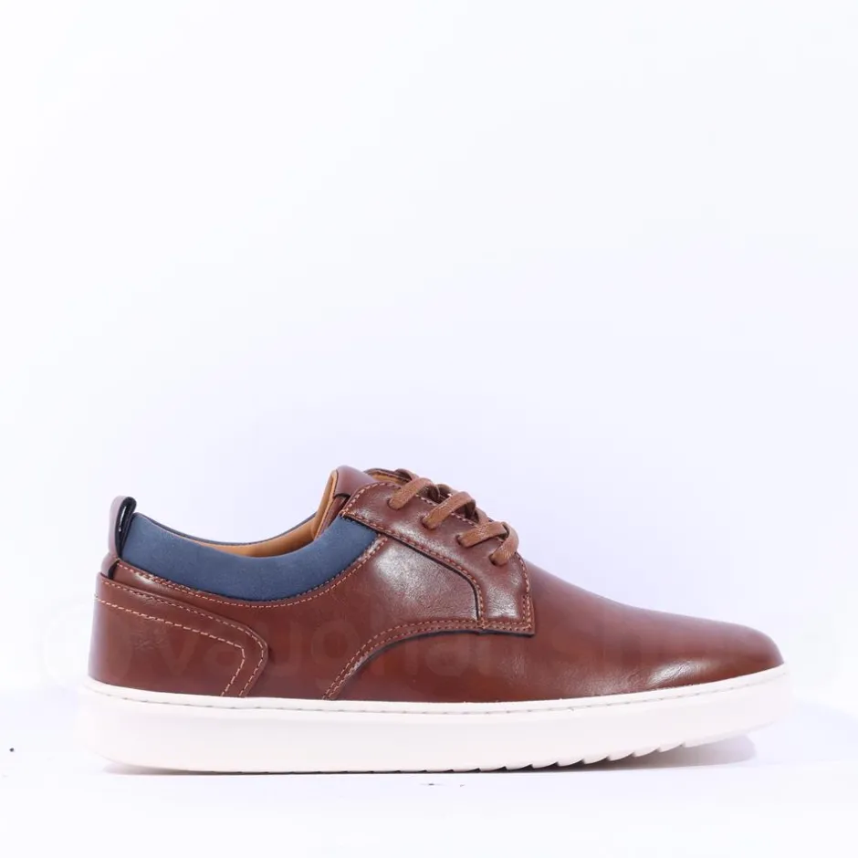 6th Sense Denver Laced Casual Shoe - Brown