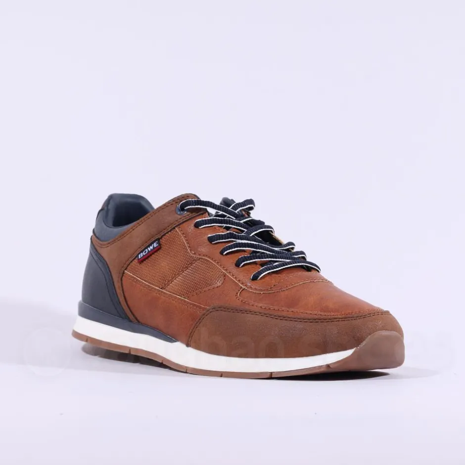 Tommy Bowe Devlin Laced Trainer - Camel