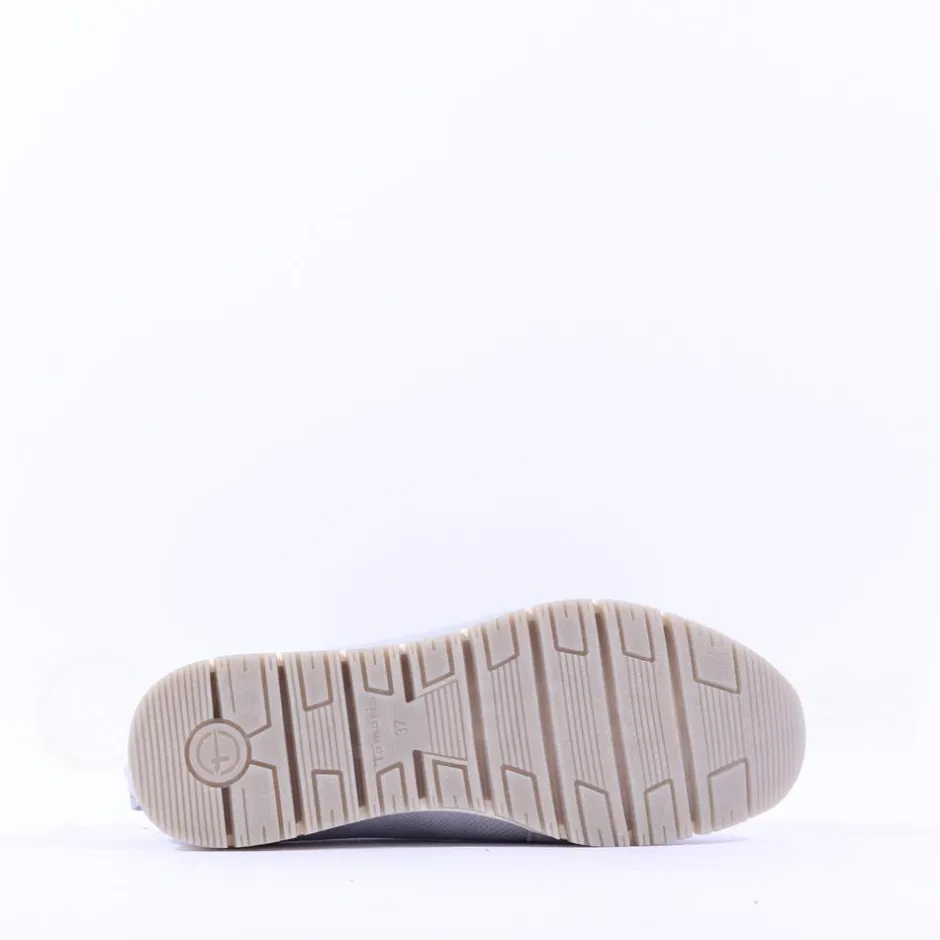 Women Tamaris Diona Slip On Link Wedge - Light Blue