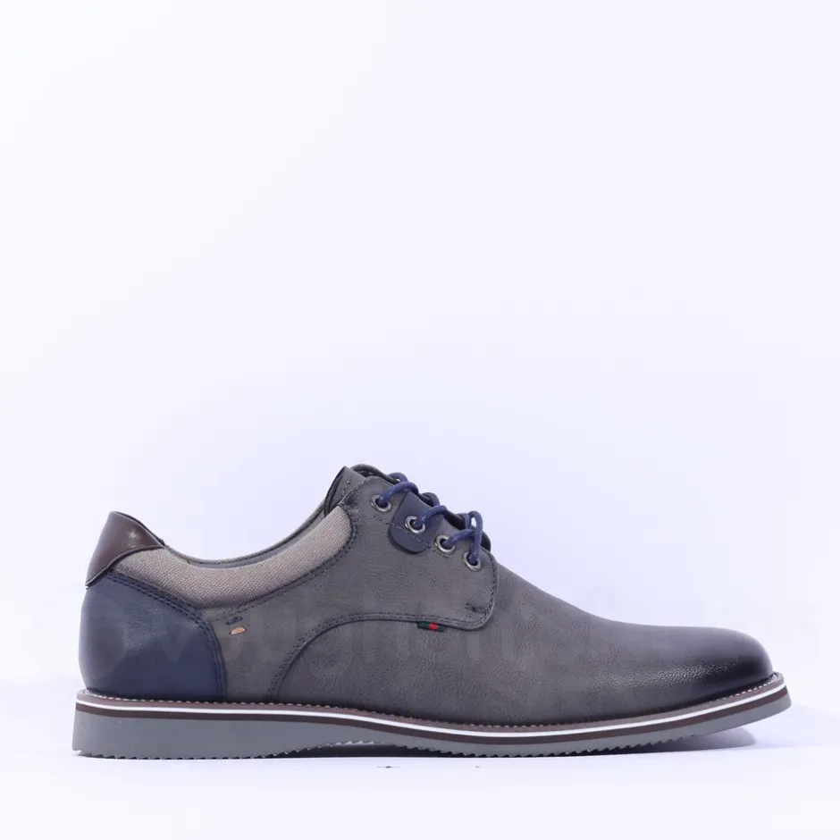 6th Sense Dolphman Laced Casual Shoe - Grey