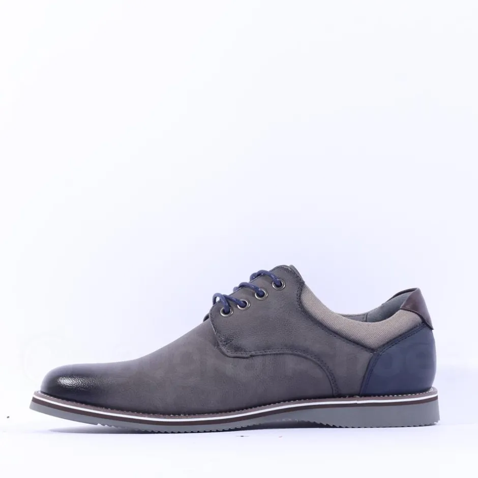 6th Sense Dolphman Laced Casual Shoe - Grey