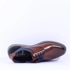 6th Sense Dolphman Laced Casual Shoe - Brown