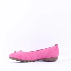 Women Marco Tozzi Dongo Square Brooch Pump - Pink