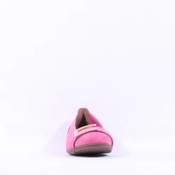 Women Marco Tozzi Dongo Square Brooch Pump - Pink
