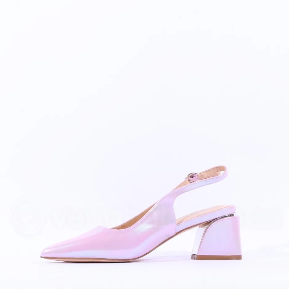 Women Sorento Dromhall Slingback Block Heel - Lilac