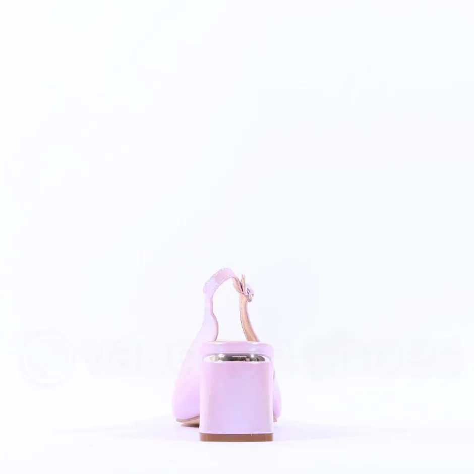 Women Sorento Dromhall Slingback Block Heel - Lilac