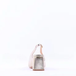 Women Sorento Dromhall Slingback Block Heel - Gold