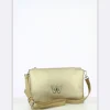 Wonders Drop Thin Strap Handbag - Gold