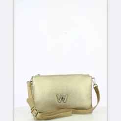 Wonders Drop Thin Strap Handbag - Gold