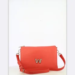 Wonders Drop Thin Strap Handbag - Coral