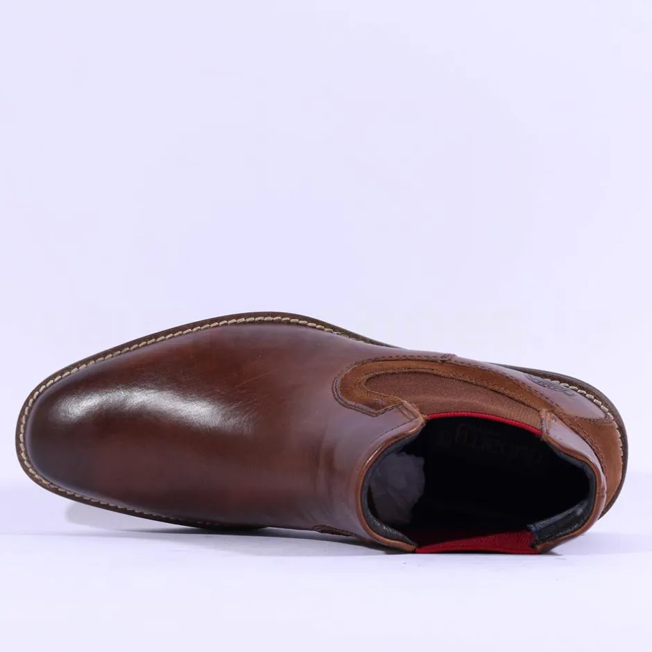 Dubarry Men Dubarry Santos Gusset Boot - Tan Leather