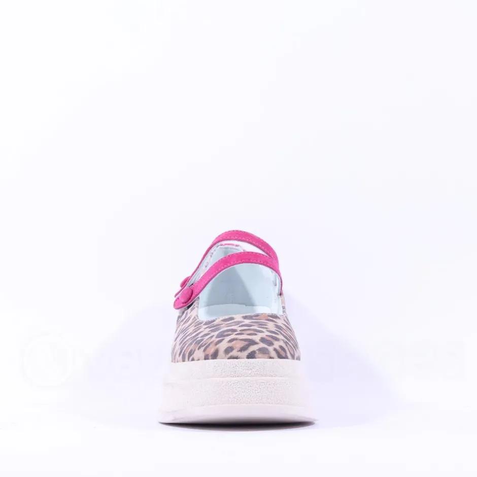 Women Marco Moreo Dublin 2 Strap Wedge - Leopard Print