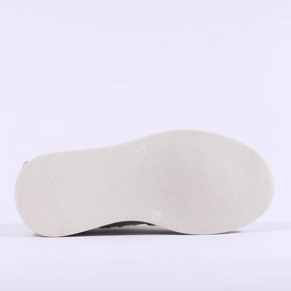 Women Marco Moreo Dublin Stud Lace Wedge - White Patent