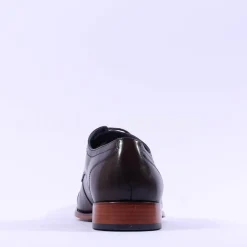 Tommy Bowe Dupont Toe Cap Derby Shoe - Chestnut Leather