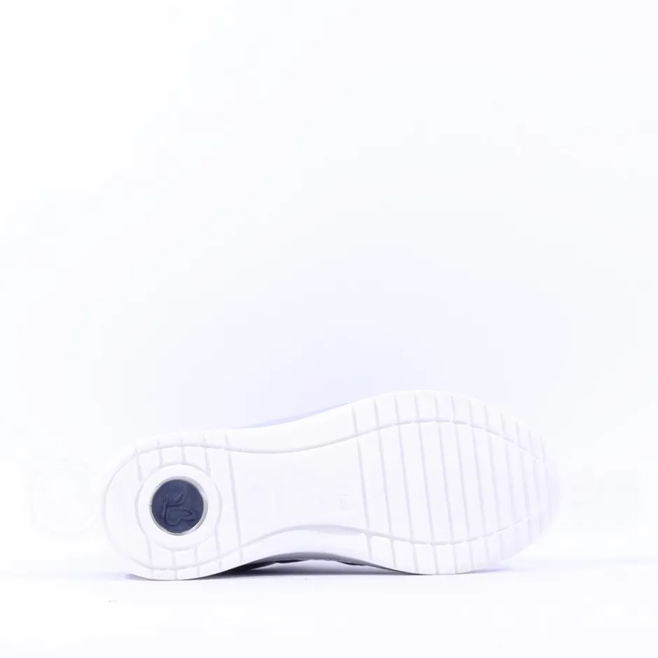Women Caprice Edith Side Panel Comfort Shoe - Dark Blue