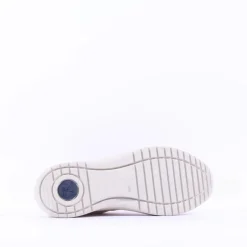 Women Caprice Edith Side Panel Comfort Shoe - Cream Gold