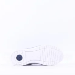 Women Caprice Edith Side Zip Comfort Shoe - White Silver