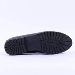 Women Gabor Ego Classic Link Combi Loafer - Black Patent