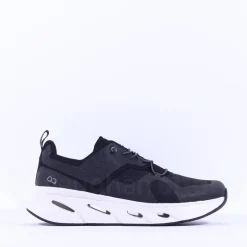 Ten Haag Men Elastic Lace Trainer - Black