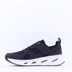 Ten Haag Men Elastic Lace Trainer - Black