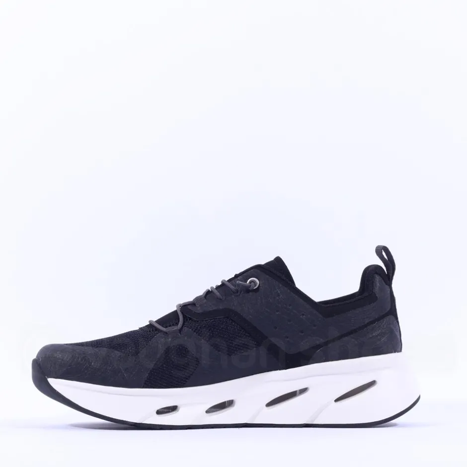 Ten Haag Men Elastic Lace Trainer - Black