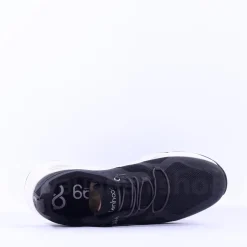 Ten Haag Men Elastic Lace Trainer - Black